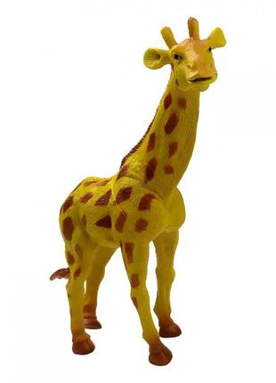 Фігурки диких тварин африки y13, 6 видів  (жираф)1 фото