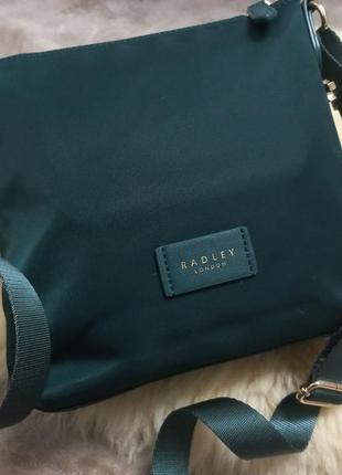 Сумка фирменная через плечо текстиль жен. radley london