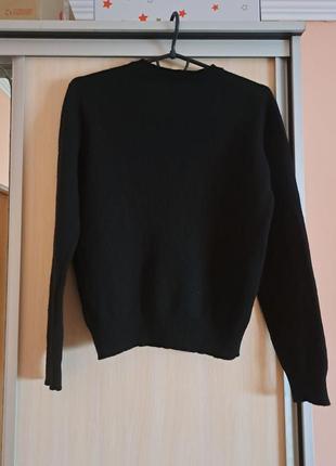 Теплый, пушистый свитер uniqlo, шерсть, размер s.6 фото