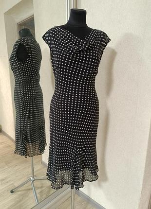 Вінтаж ретро базова трендова сукня плаття 👗 в горошок