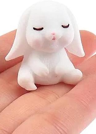 Игрушка заяц, фигурка, декор, новый год, флорариум