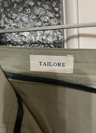 Плащевые брюки палаццо, клеш tailors3 фото