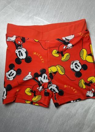 Детские плавки на 18-24 м. плавки шорты в микки маус