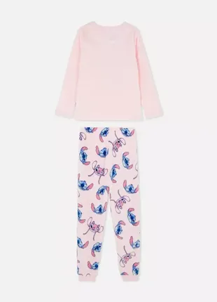 Флисовая пижама для девочек lilo & stitch disney5 фото