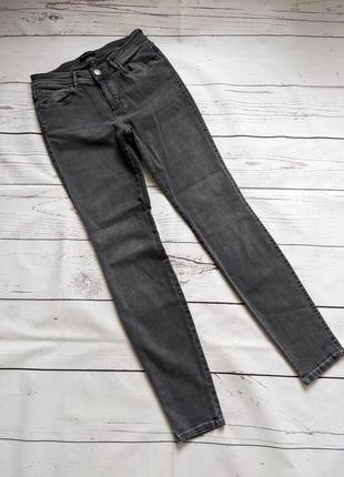 Сірі скінні, джинси, скінни від massimo dutti