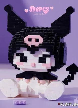 Конструктор лего sanrio котик kuromi фигурка