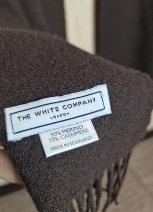 Неймовірний шарф, палантин з меріносової вовни та кашеміру the white company,  оригінал3 фото