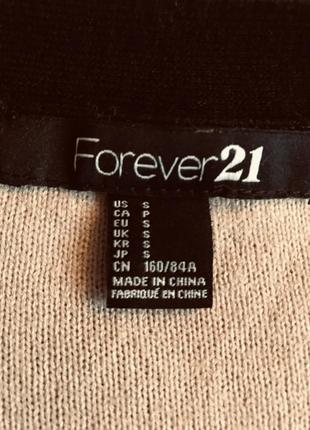 Шикарний кардиган forever 21 чорний розмір s3 фото