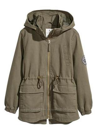 Парка h&m демисезон 134 рост.