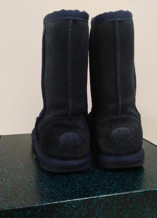 Ugg emu australia,замшевые синие зимние угги с13/31р.р.2 фото