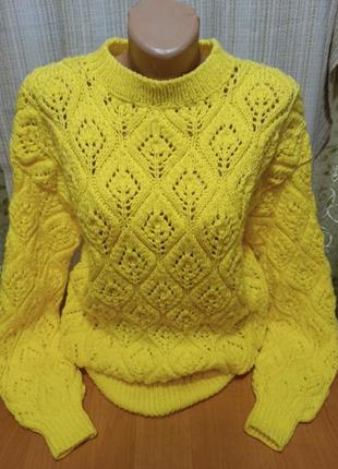 Вязаный свитер.1 фото