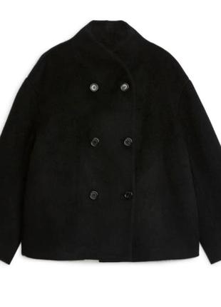Пальто из шерсти шерстяное пальто пуховик дубленка зимняя куртка женская куртка4 фото