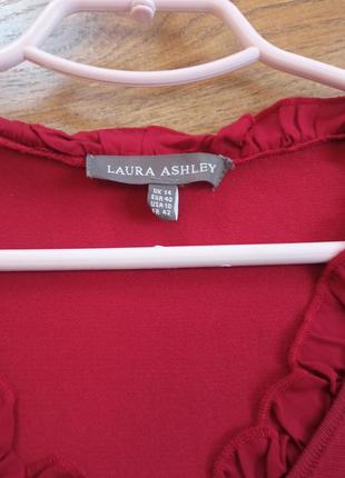 Продам коасивое вискозное платье плиссе от laura ashley8 фото