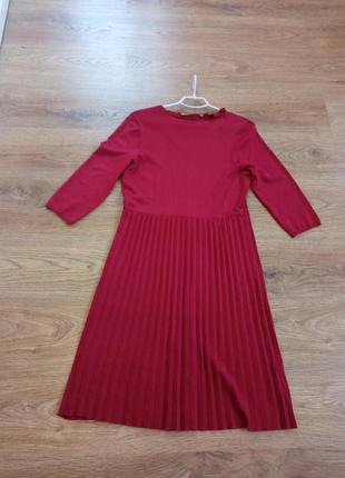 Продам коасивое вискозное платье плиссе от laura ashley4 фото