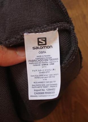 Унисекс шапка salomon - flatspin short beanie3 фото