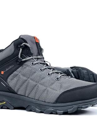 Зимові термостійкі чоловічі кросівки columbia до -15°/водостійкі кросівки на сніг та морози для чоловіків та хлопців