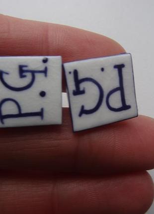 Запонки мужские