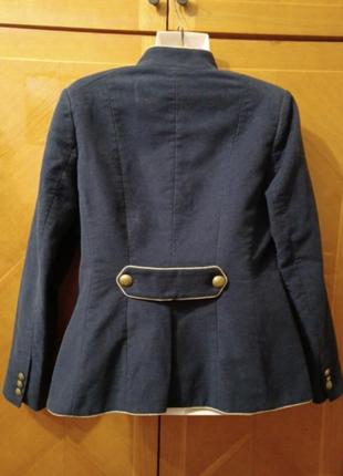 Новый блейзер пиджак мундир жакет в стиле милитари р.12/40 от joules2 фото