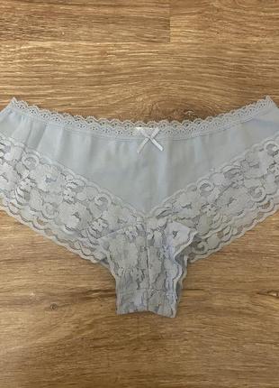 Шикарные, базовые, ажурные, трусики, нежно голубом, цвете, от бренда: bodywear women migros 👌