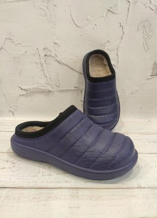 Крокси шльопанці утеплені крок