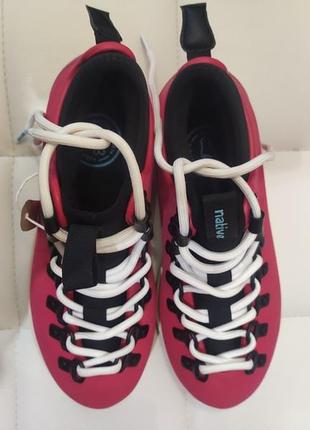 Черевики native fitzsimmons citylite true red/bone white 31106800-6320 оригінал3 фото