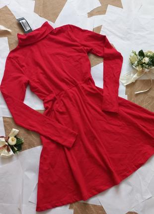 Платье платье платье красное (новое)1 фото