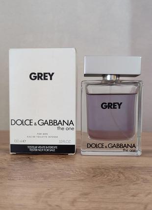 Залишок у флаконі 86 мл dolce gabbana the one grey туалетна вода