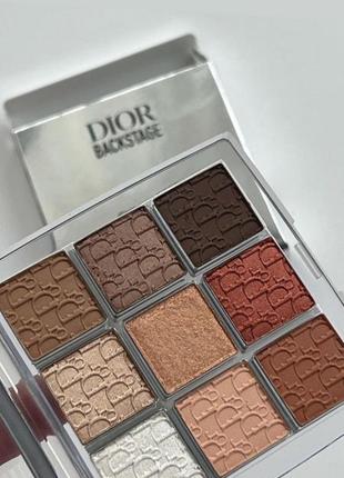 Dior backstage тіні 001 warm neutrals