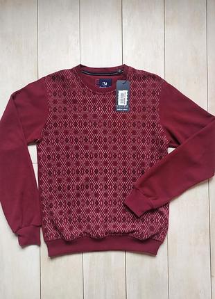 Стильный теплый свитер "black sannor"