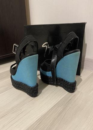 Туфли на танкетке giuseppe zanotti2 фото