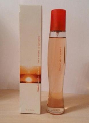 Туалетна вода summer white sunset avon сансет ейвон