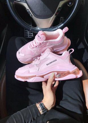 Кроссовки Balenciaga Triple s Pink