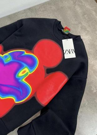 Кофта свитшот zara 10