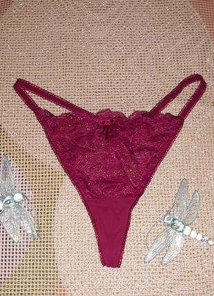 Фірмові трусики жіночі труси стрінги debenhams білизна