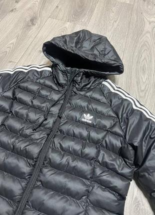 Женская куртка пуховик adidas оригинал4 фото