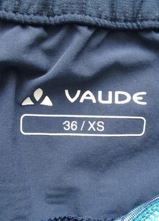 Vaude altissimi (xs) велошорты с подстежкой женские6 фото
