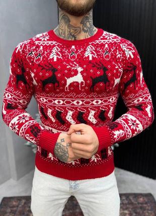 Чоловічі новорічні светри