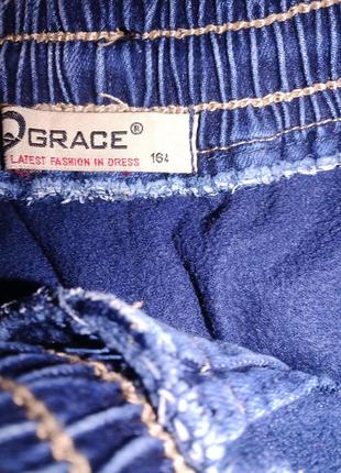 Джинсы джоггеры на флисе, теплые джинсы3 фото