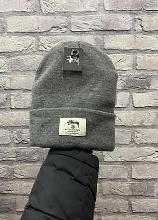 Чоловіча жіноча унісекс мужская женская шапка stussy napapijri stone island