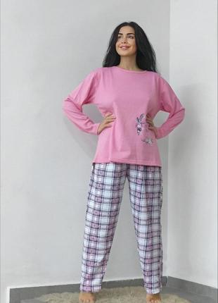 Пижама комплект подарка кофта штаны домашняя одежда для дома сна набор пижамка1 фото