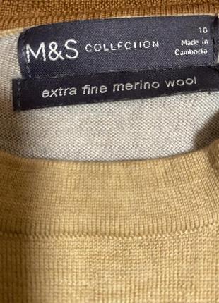 Свитер m&amp;s шерсть мериноса2 фото