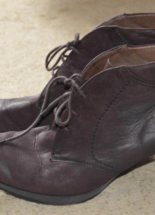 Ботильйони, черевики шкіряні gabor розмір 41, ботинки2 фото