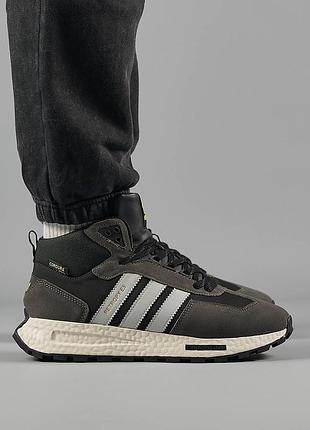 Шикарные зимние кроссовки "adidas originals retropy fur winter"