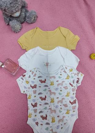 Детские бодики primark 3
