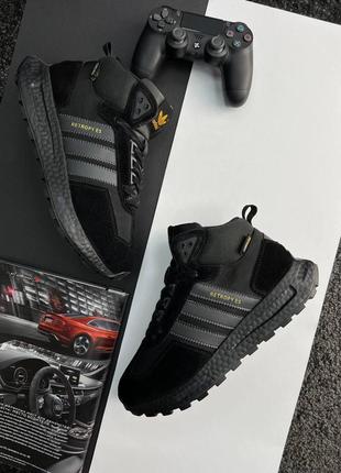 Шикарні зимові кросівки "adidas originals retropy fur winter"7 фото