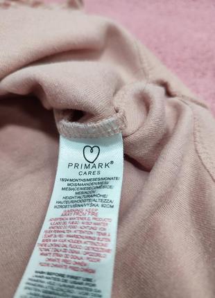 Детские бодики primark 8