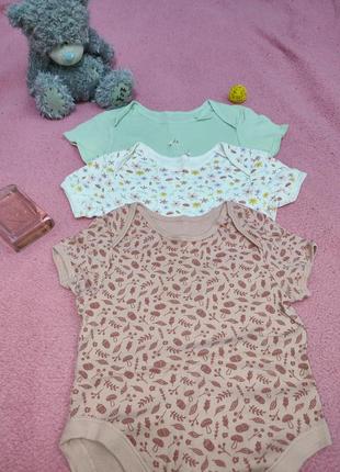 Детские бодики primark 6