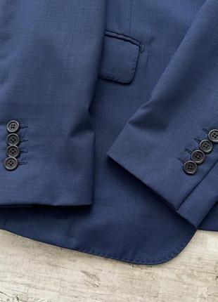Gi capri napoli мужской пиджак жакет блейзер итальянский синий размер 48 м4 фото