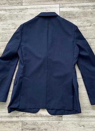 Gi capri napoli мужской пиджак жакет блейзер итальянский синий размер 48 м7 фото