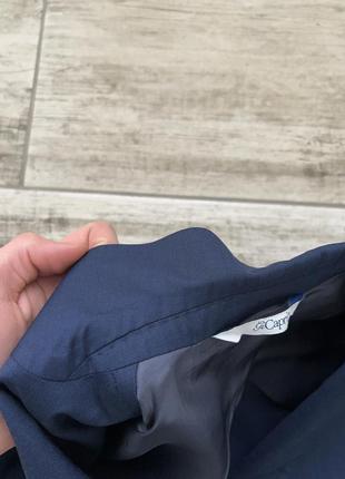 Gi capri napoli мужской пиджак жакет блейзер итальянский синий размер 48 м9 фото